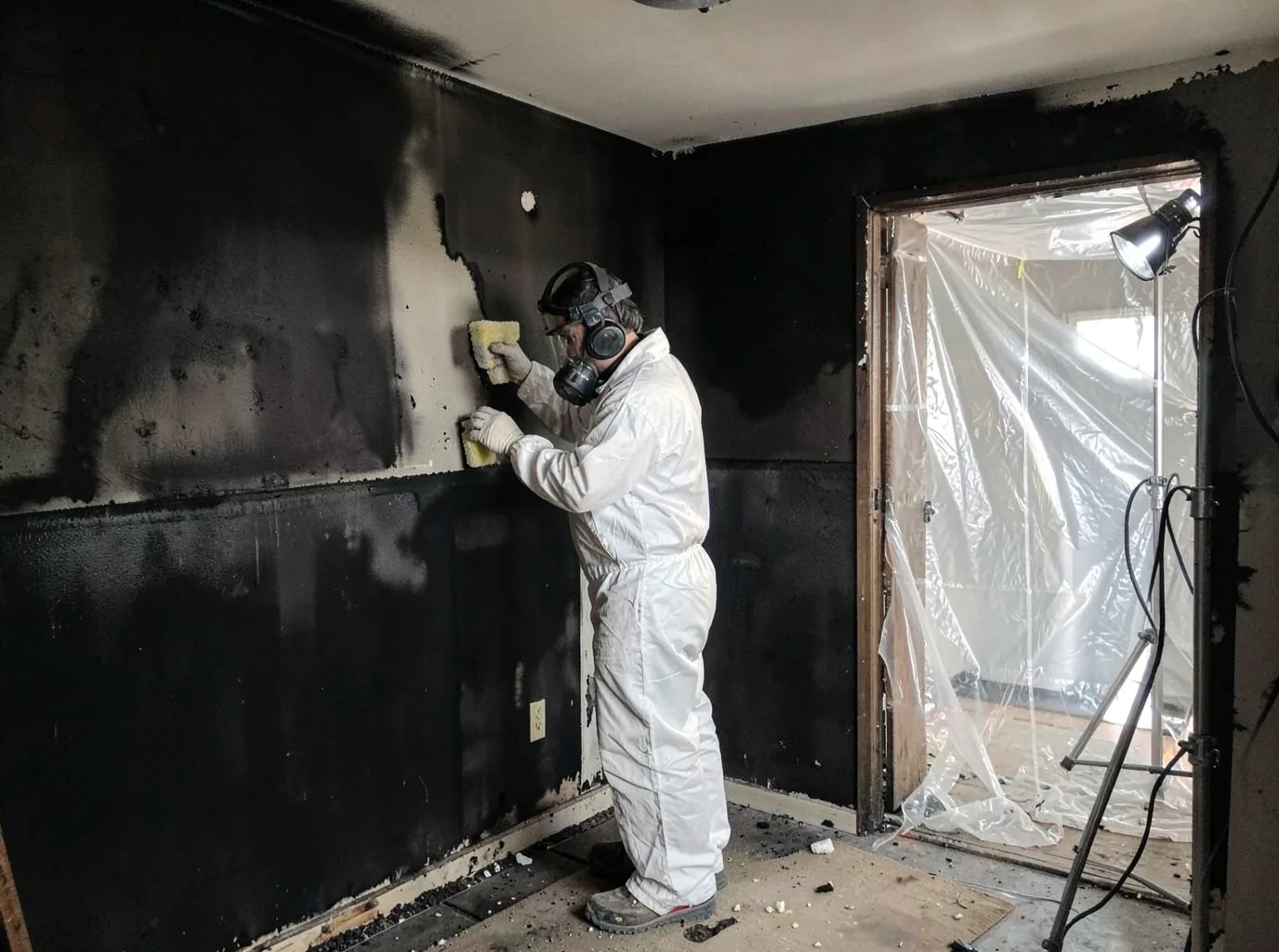 Fire Damage Restoration company in Clarksville, IA